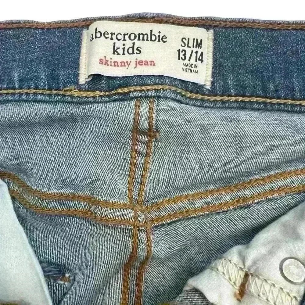 Abercrombie Kids Skinny Jeans Size 13/14 Slim - Picture 4 of 5